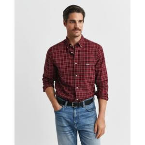 GANT Regular Fit Classic Checked Poplin Shirt